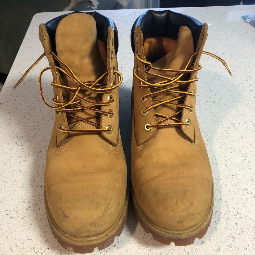 Timberland Men’s Premium 6-Inch Waterproof Boots, Size 12